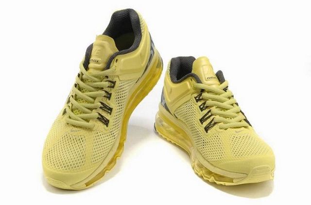 Nike Air Max 2013 Womens Yellow/Silver