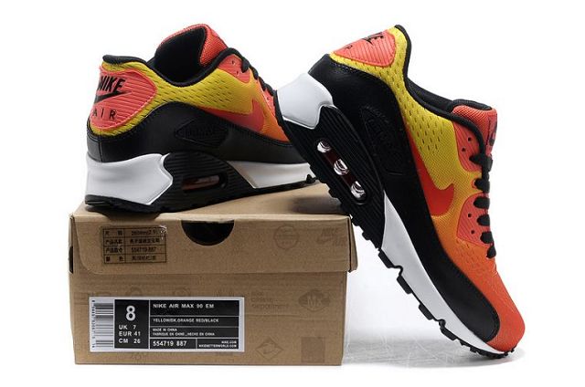 Nike Air Max 90 Premium EM Mens Shoe Orange/Black