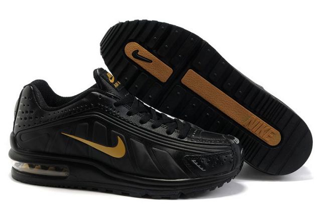 Nike Air Max R4 Mens Black Yellow
