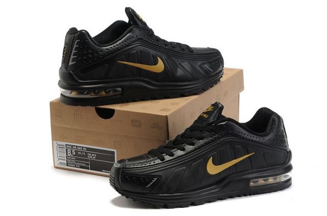 Nike Air Max R4 Mens Black Yellow