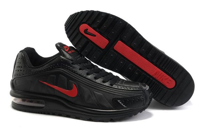 Nike Air Max R4 Mens Black Red
