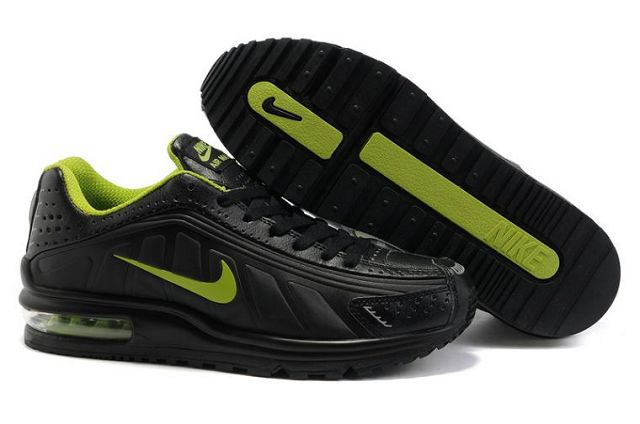 Nike Air Max R4 Mens Black Green