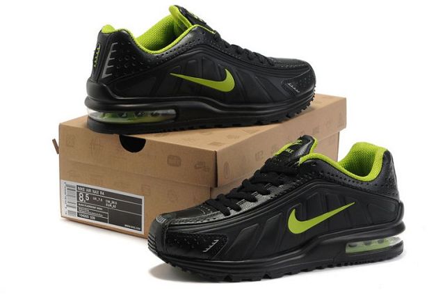 Nike Air Max R4 Mens Black Green