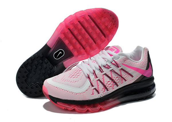 Nike Air Max 2015 Womens Shoes White / Black / Red