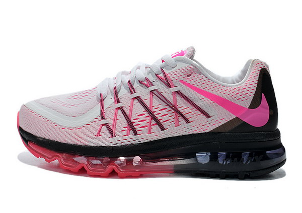 Nike Air Max 2015 Womens Shoes White / Black / Red