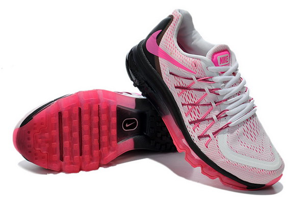 Nike Air Max 2015 Womens Shoes White / Black / Red