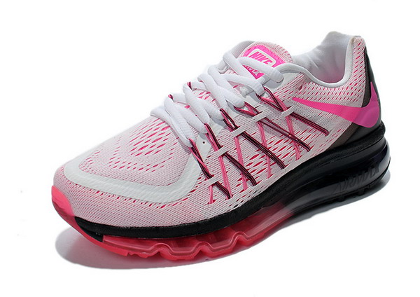 Nike Air Max 2015 Womens Shoes White / Black / Red