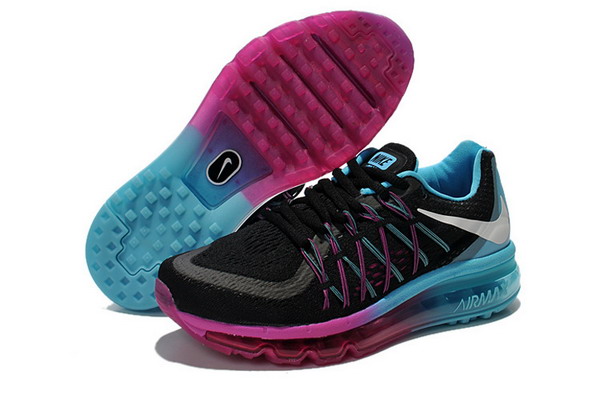 Nike Air Max 2015 Womens Shoes Black / Blue / Red