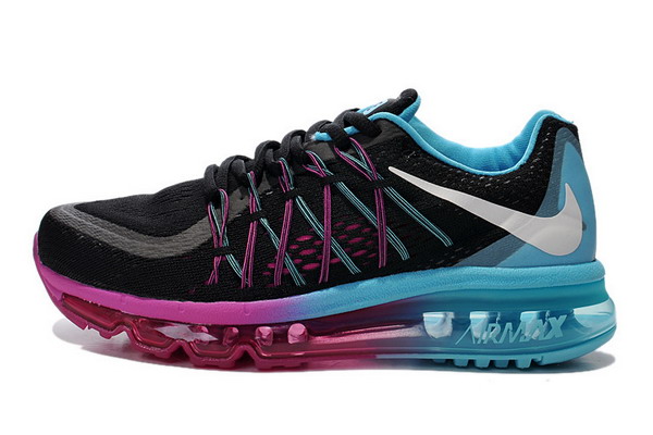 Nike Air Max 2015 Womens Shoes Black / Blue / Red