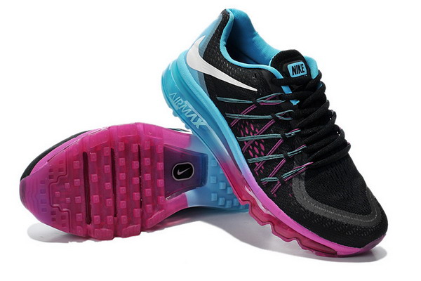 Nike Air Max 2015 Womens Shoes Black / Blue / Red