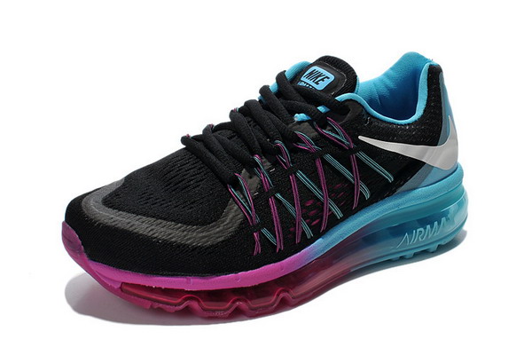 Nike Air Max 2015 Womens Shoes Black / Blue / Red