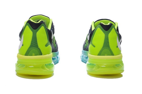 Nike Air Max 2015 Womens Shoes Black / Green / Blue