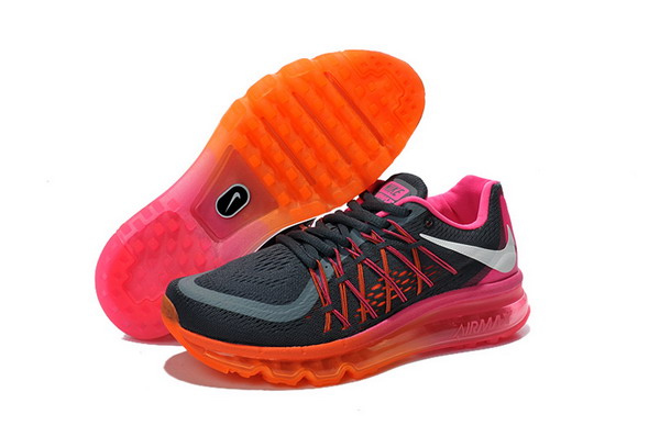 Nike Air Max 2015 Womens Shoes Grey / Red / Orange