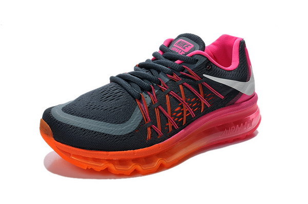 Nike Air Max 2015 Womens Shoes Grey / Red / Orange